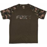 Fox Triko Camo Khaki Chest Print T-Shirt – Zboží Dáma