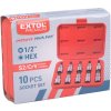 Gola sady Extol Premium TORX vrtaný sada 10ks 8818126