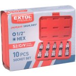 Extol Premium TORX vrtaný sada 10ks 8818126 – Zboží Dáma