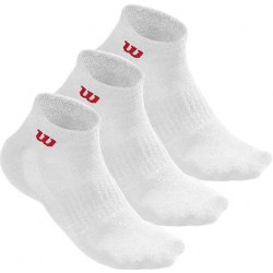 Wilson ponožky QUARTER SOCK 3 pairs WRA803101 White