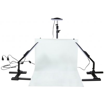 Nanlite Compac 20 Profesionální Sada 3ks LED Panelů se Stativy Mini Foto Studio pro Produktové Fotografie Flat Lay – Sleviste.cz