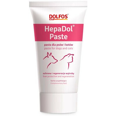 DOLFOS HepaDol Paste 50 g pasta na regeneraci jater pro psy a kočky – Hledejceny.cz