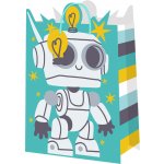 Albi Dárková taška velká - Robot (26 × 12,7 × 32,4 cm) – Zboží Živě