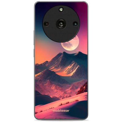 Pouzdro Mobiwear Glossy Realme 11 Pro+ - G008G Pahorky s měsícem – Zboží Mobilmania