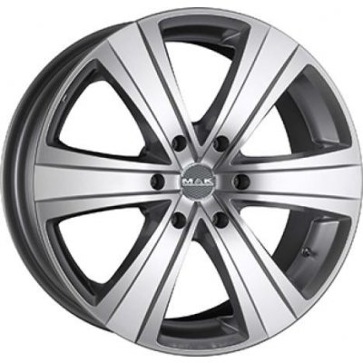 MAK FUOCO 7,5x17 6x139,7 ET46 silver | Zboží Auto