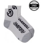 Meatfly ponožky Bike Middle Socks CO B White Bílá – Hledejceny.cz