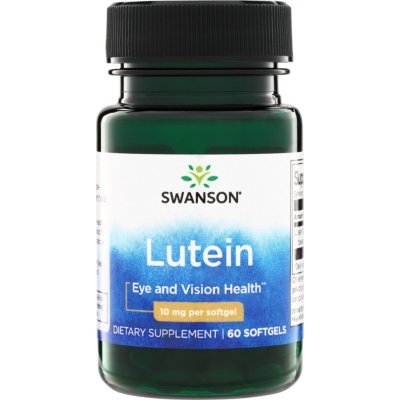 Swanson Lutein 10 mg 60 kapslí – Hledejceny.cz