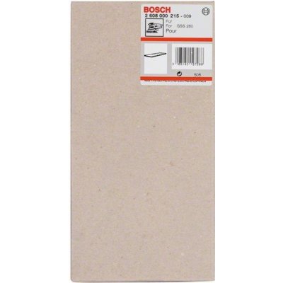 Brusná deska 93x185 mm Bosch GSS 280 A/AE 2608000215 – Hledejceny.cz