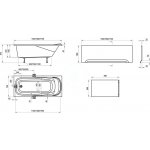 Ravak Vanda II 170 x 70 cm CP21000000 – Sleviste.cz