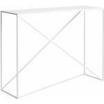 Nordic Design kovový toaletní stolek Mountain 100 x 30 cm bílý – Zboží Dáma