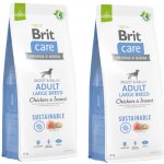 Brit Care Sustainable Adult Large Breed Chicken & Insect 2 x 12 kg – Hledejceny.cz