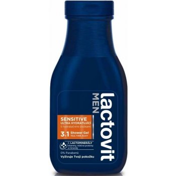 Lactovit Men Sensitive sprchový gel 300 ml