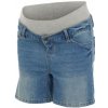 Těhotenské kalhoty Mamalicious těhotenské shorts ML Fontana Light Modrý denim