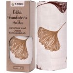 T-tomi Bio velká bambusová osuška ginkgo / ginkgo – Zboží Dáma