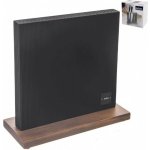 Stojan na nože akácie/TPR oboustranný magnetický BLACK - Orion – Zboží Dáma