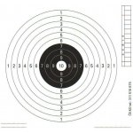 Vzduchovkový terč ALFA TACTICAL 140x145mm - 100ks – Sleviste.cz