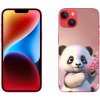 Pouzdro a kryt na mobilní telefon Apple mmCase Gelové iPhone 14 Plus - roztomilá panda