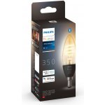 Philips Hue White Ambiance 4.6W 550 Filament svíčka E14 – Zboží Mobilmania