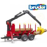 Bruder 2252 Přepravník na dřevo s nakladačem – Zboží Dáma