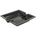 KRCZ Doutníkový popelník 2D keramický černý matný – Zbozi.Blesk.cz