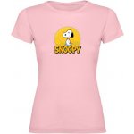 Tisknemena.cz Dámské tričko SNOOPY světle růžová – Zboží Dáma