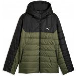 Puma Essentials Hooded Padded Jacket Khaki černá – Hledejceny.cz