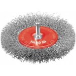Yato Kartáč drátěný boční s nástavcem do vrtačky 100 mm INOX, YT-4758 – Hledejceny.cz