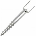 Zemní vrut U 80-170×900 mm – na pergoly a ploty (bez betonování) – Hledejceny.cz