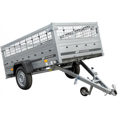 UNITRAILER GARDEN 230 KIPP s pletivovými bočnicemi – Zboží Mobilmania