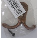 Předsíňová stěna Nástěnný věšák Pietro malý nikl satén – Zboží Dáma