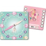 Papírové hodiny, procvičovací, JEDNOROŽEC, 21 cm, 1 kus – Sleviste.cz