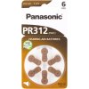 Baterie primární Panasonic PR312 6ks PR-31241/6LB