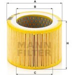 MANN FILTER Vzduchový filtr C 8005 – Hledejceny.cz