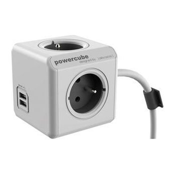 PowerCube Extended USB 3 m šedá