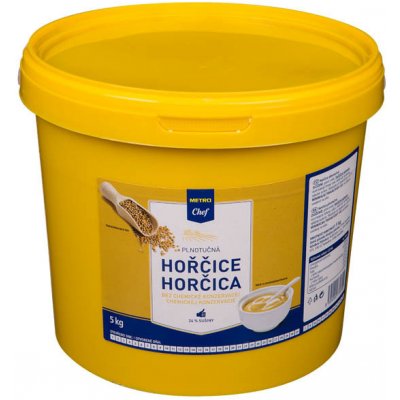 Metro Chef Hořčice plnotučná 5 kg – Zboží Dáma