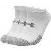 Under Armour Heatgear No Show 3 Pack Socks White