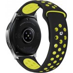 Eternico Sporty Universal Quick Release 22mm Vibrant Yellow and Black AET-U22SP-YeBl – Zboží Živě
