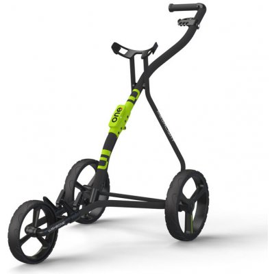 Wishbone ONE Megalight golfový vozík, černý/limetkový – Zboží Dáma