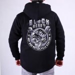 Zateplená Mikina BLACK HEART BOOMER Černá – Hledejceny.cz