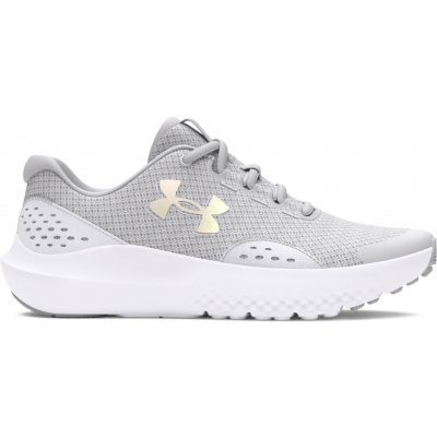 Under Armour Surge 4 šedo bílé – Zboží Dáma