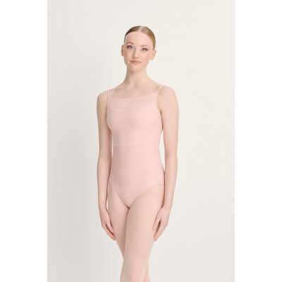 Trikot Intermezzozzo se síťovinou na ramínka 31714 lososová – Zboží Dáma