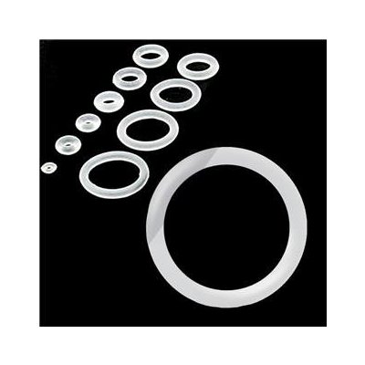 Šperky4U Piercingnáhradní průhledná gumička na plug ND01021-C-015 – Hledejceny.cz