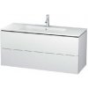 Koupelnový nábytek Duravit Umyvadlová skříňka 550x1220x481 mm, 2 zásuvky, bílá mat - LC624301818