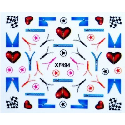 Obtisky Topnails XF494 – Zboží Mobilmania