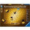 Puzzle Ravensburger KRYPT barva zlatá 631 dílků