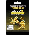 Minecraft Minecoins Pack 3500 Coins – Zboží Živě