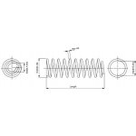 MONROE Pružina podvozku SP3892 – Zboží Mobilmania