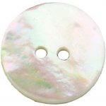 Pro Háčkování Kulatý knoflík Ø 18 mm perleťový přírodní – Hledejceny.cz