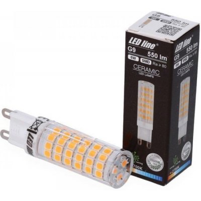 LED line LED žárovka G9 6W, 550lm, 220-240V [245947, 245954] Neutrální bílá