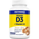 Enzymedica Vitamin D3 + Vitamin K2 60 Kapslí – Hledejceny.cz